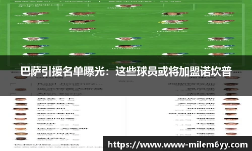 巴萨引援名单曝光：这些球员或将加盟诺坎普